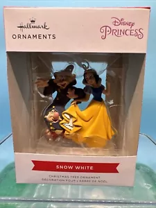 2024 Hallmark Ornamento Blancanieves los 7 Enanos Dopey Feliz Princesa Disney Nuevo - Imagen 1 de 4