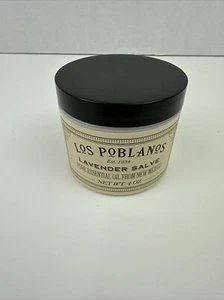 ORGANIC LOS POBLANOS Lavender Salve Essential Oil New Mexico 4OZ NEW - Picture 1 of 5