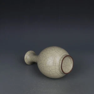 9,3" China antike Song Dynastie Ge Ofen gelbe Glasur Jade Topf Frühlingsvase - Bild 1 von 4