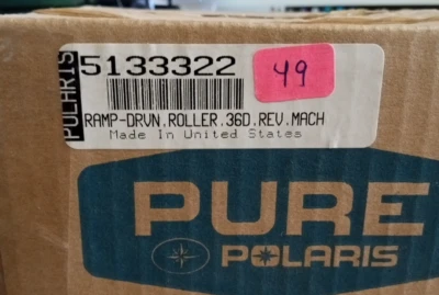 Pure Polaris Ramp-DRVN, Roller, 36D, REV, Mach. Part # 5133322, New unopened - Imagem 1 de 4