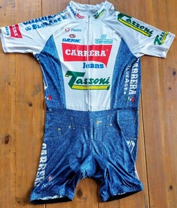 Very Rare 1994 Carrera Tassoni Cycling Skinsuit / Speedsuit Marco Pantani - Picture 1 of 12