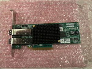Dell Emulex LPE12002 PCI-e HBA Dual Port 8GB Full Height Fibre HBA C856M - Bild 1 von 3