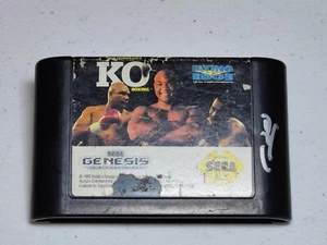 George Foreman's KO Boxing (Sega Genesis, 1992) Auth. Cartridge Only TESTED!! - Picture 1 of 6