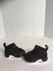 Nike Air Jordan XII 2016' Retro Edición "Negro Gimnasio Rojo" Infantil Niño Pequeño Sin Caja - Imagen 1 de 6