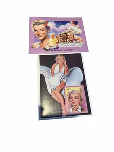 1995 Marilyn Monroe Mongolia Sc2223-2234 MNH  Souvenir - Picture 1 of 3