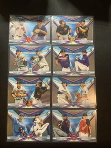 2021 Bowman Draft Franchise Future Insert lot (8) Mayer Cowser Davis Jobe - Picture 1 of 2