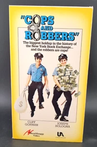 Cops and Robbers 1973/1989 VHS Joseph Bologna Cliff Gorman vz - Picture 1 of 8