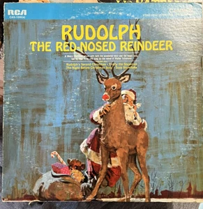 Rudolph The Red-Nosed Reindeer Vintage Record Album LP RCA Christmas Holiday - Picture 1 of 1