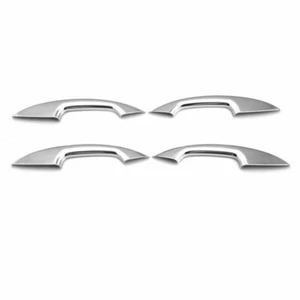 Fit For Cadillac CT5 2019-2020 Exterior Side Door Handle Cover Trim Steel Chrome - Imagen 1 de 6