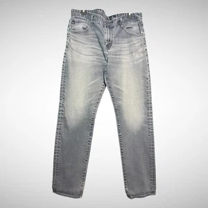 Adriano Goldschmied Jeans 36 X 34 Distressed Denim Pants Pre Owned Solid Blue  - Picture 1 of 10