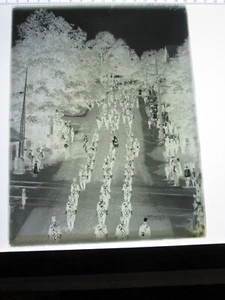 GLASNEGATIV ENDE 1800, LOKAL UNBEKANNT, MAURERUMZUG, 4. JULI ???, #3 - Bild 1 von 1