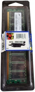 Kingston KTA-iMac400/1G 1GB DDR PC3200 184-Pin RAM for Apple iMac G5 - Picture 1 of 3