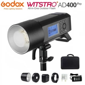Godox AD400Pro 400Ws 2.4G TTL All-In-One Outdoor Flash Blitz Blitzgerät mit Akku - Bild 1 von 12