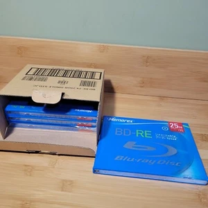 **NEW SEALED** - Blu-Ray Disc BUNDLE LOT (4) BD-RE 25GB Rewritable - Picture 1 of 4