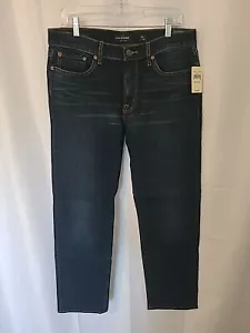 NWT Lucky Brand 363 Men's Vintage Straight Blue Jeans LA Mesa 33x32 7MD10305 - Picture 1 of 9
