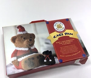 BUILD A BEAR Williams-Sonoma Nordic Ware 2008 Santa Bear Baking Cake Pan Mold - Bild 1 von 11