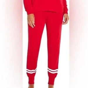 NUEVO Pantalones de Pijama Wildfox Rojo Talla M - Imagen 1 de 5