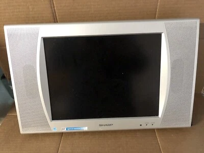 Sharp LC-15SH4U 12" Portable LCD Flatscreen TV Component/AV/S-Video/Coax Retro  - Image 1 of 4