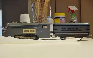 MARX 551,597 6 in. NYC TIN TENDER & LOCO DECALS VARIOUS COLOR CLEAR WATER 2/SET - Picture 1 of 24