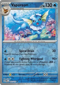 Vaporeon Reverse Holo NM 022/131 SV: Prismatic Evolutions Pokemon - Picture 1 of 1