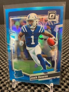 Josh Downs RC /299 2023 Donruss Optic Rated Rookie AQUA Parallel Colts Card #248 - Picture 1 of 2