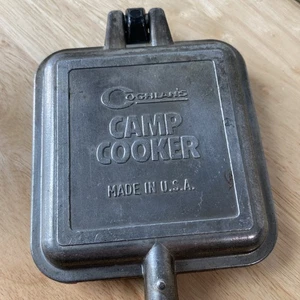Coghlans Camp Cooker Non-Stick Camping Meat Griller Sandwich Toaster - Picture 1 of 6