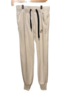 Nike Air Girl/Boy XS Gold Tone Logo Joggers Backside And Front Logo Unisex - Picture 1 of 6