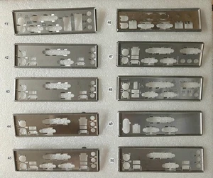 Scheda madre ATX scudo IO/piastra posteriore per custodie ATX elenco #41-#50 - Foto 1 di 11
