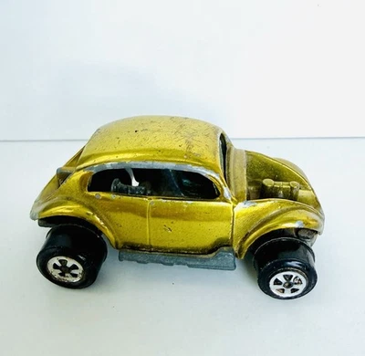 1970 Topper Johnny Lightning жук бомба VW Volkswagen 60-х жук жук желтый автомобиль - Изображение 1 из 4