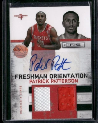 2010-11 Rookies & Stars #13 Patrick Patterson Double Materials Signatures #/49 - Image 1 of 2