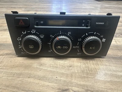🥇2001 Lexus IS300 A/C Climate Control Unit Clock OEM 88650-53020 Genuine - Image 1 of 4