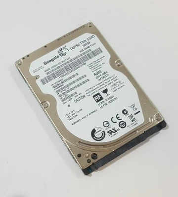500GB Seagate ST500LM000 SSHD 8GB SATA 2,5" Notebook Festplatte SSD Hybrid HDD - Bild 1 von 3