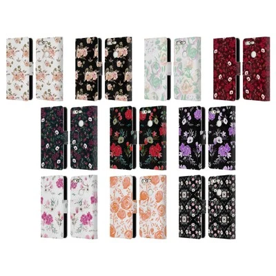 OFFICIAL ANIS ILLUSTRATION FLOWER PATTERN 4 LEATHER BOOK CASE FOR GOOGLE PHONES - Image 1 of 4