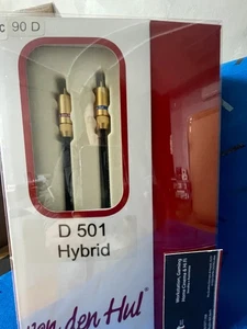 VAN DEN HUL D-501 HYBRID TAC-RCA CAVO 2xRCA/TAC 1M NUOVO - Picture 1 of 1