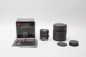Leica Summilux M 50mm f/1.4 F1.4 ASPH. Lens (11891) Black, M Mount 6 Bit Boxed - Picture 1 of 15