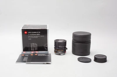 Leica Summilux M 50mm f/1.4 F1.4 ASPH. Lens (11891) Black, M Mount 6 Bit Boxed - Image 1 of 4
