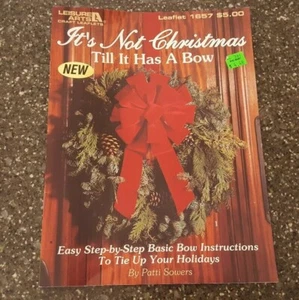 No es Navidad hasta que tenga una cinta de lazo folleto de artes de ocio 1657 - Imagen 1 de 2