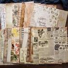 Retro Paper Pad For Scrapbooking  Crafts - Vintage School Supplies