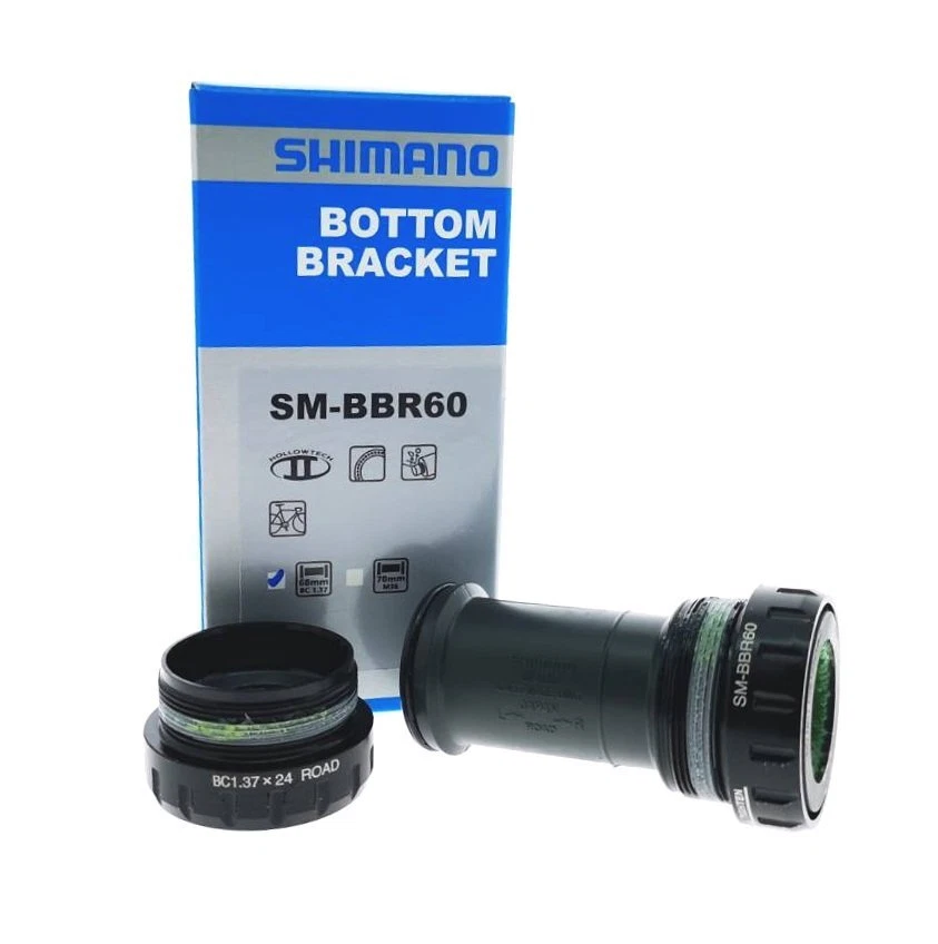 Shimano ULTEGRA SM-BBR60 BSA/JIS Bottom Bracket, for 5700/5800/6700/6800/R8000 - Image 1 of 1