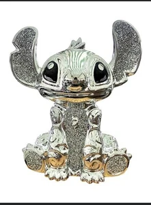 Punto argento diamante schiacciato ceramica scintillante ornamento sitter scaffale scintillante 🙂 - Foto 1 di 2