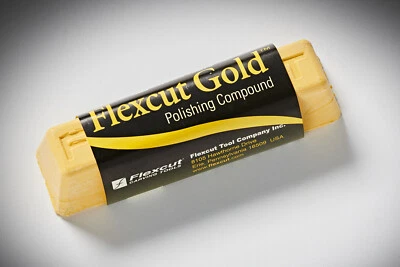 Flexcut Gold Compound Blend Of Aluminum And Titanium Offers a High-Color Polish - Image 1 of 4