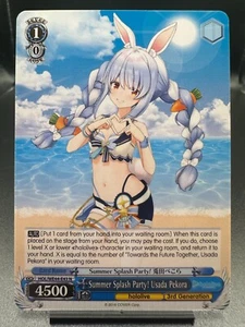 Blanco Negro: Hololive Summer Collection HOL/WE44-E43 N Usada Pekora English - Imagen 1 de 1