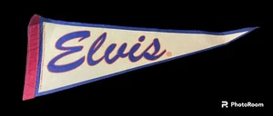 Vintage Elvis Pendant Flag - Picture 1 of 1