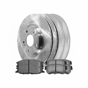 Front & Rear Brake Rotors & Ceramic Pads Kit For 2001-2006 Santa Fe - Foto 1 di 6