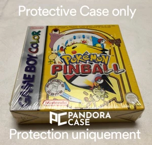 Clear acrylic protective case for Game Boy Pokemon Pinball game UV RESISTANT ! - Picture 1 of 2