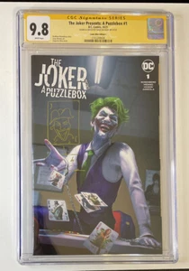 9.8 THE JOKER PRESENTS A PUZZLEBOX #1 TIAGO DA SILVA EXCLUSIVE Signed & Remarked - Picture 1 of 5
