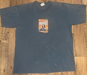 Vintage 1990's Skateboard Porn Star Ron Jeremy Tee Size XL Meaties Cereal Promo - Picture 1 of 7