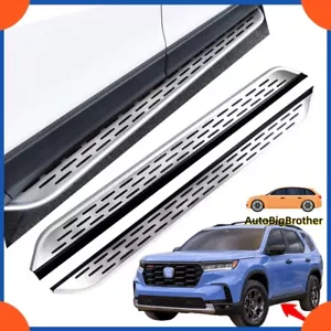 Fits for Honda pilot 2023 2024 2Pcs Running Boards Side Steps Pedals Nerf Bar - Imagen 1 de 5