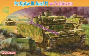 Dragon 7323 1/72 ARMOR PRO Pz.Kpfw.III Ausf.M w/Schurzen model kit - Picture 1 of 1