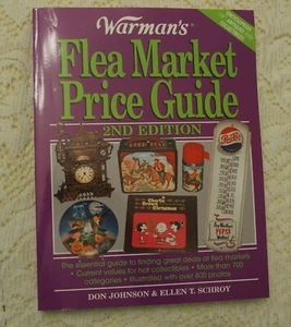 Warman's Flea Market Price Guide 2nd Edition softcover Book essential guide - Picture 1 of 1